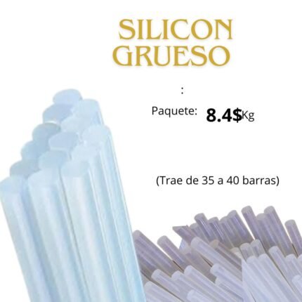 Paque de Silicon grueso por